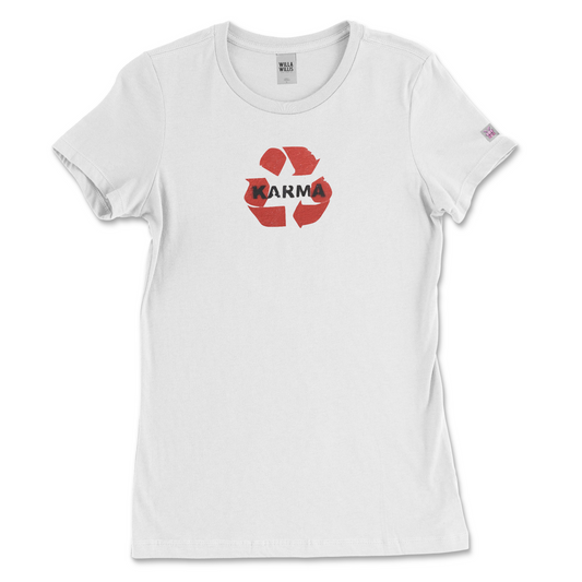 Slim fit graphic tee - Karma