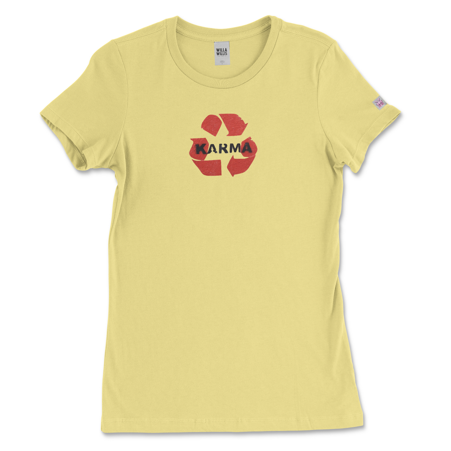 Slim fit graphic tee - Karma