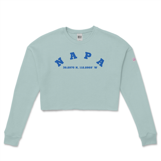 WRU NAPA Crop Crew Fleece