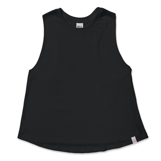 Willa's racerback crop tank