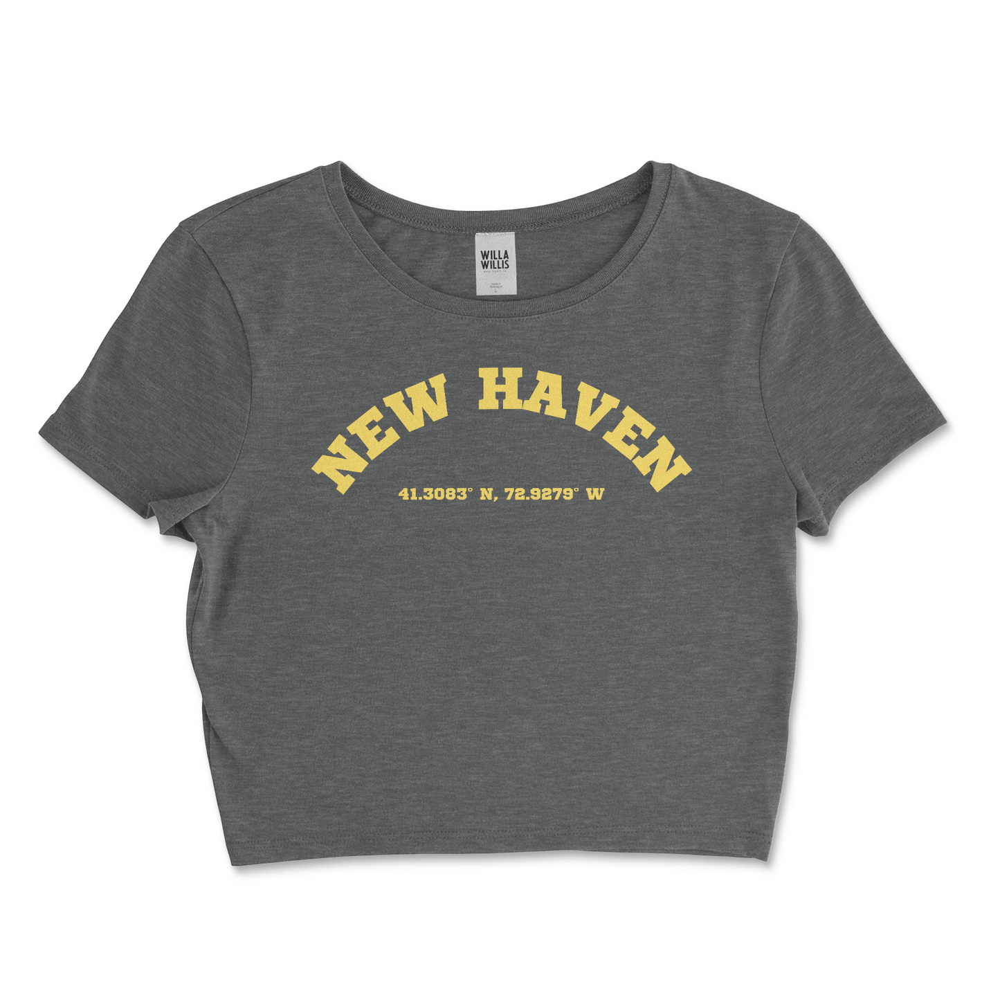 WRU NEW HAVEN crop tee