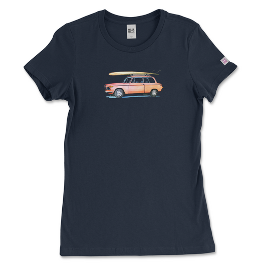 Slim fit graphic tee - Surf Car