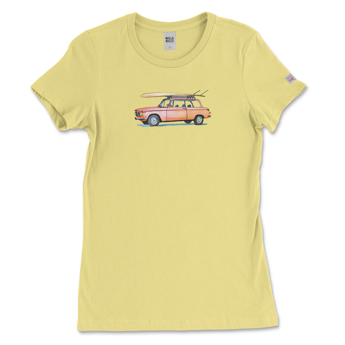 Slim fit graphic tee - Surf Car