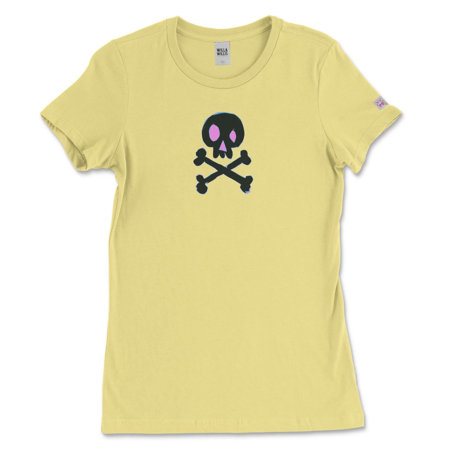 Slim Fit Graphic Tee - Skully