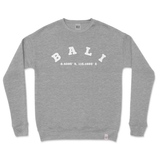 WRU BALI Drop Shoulder Sweatshirt