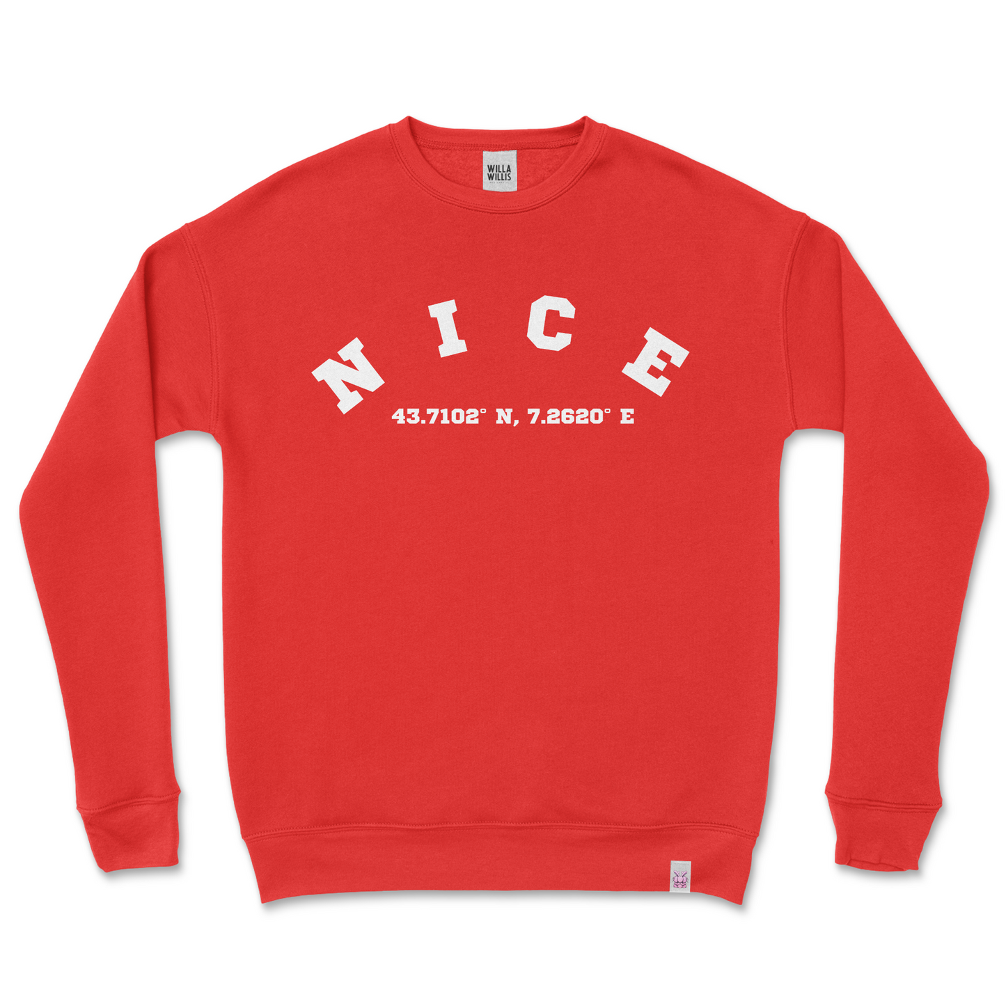 WRU NICE Drop Shoulder Sweatshirt