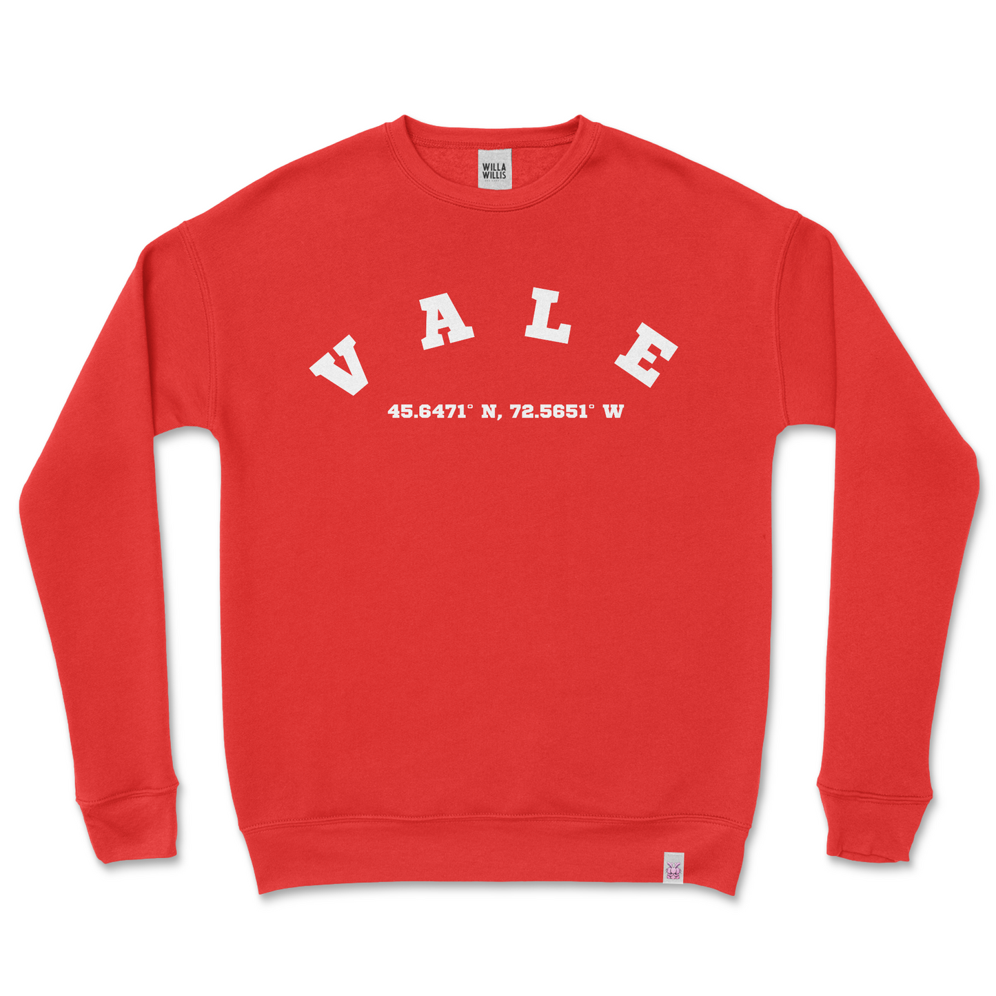WRU VALE Drop Shoulder Sweatshirt