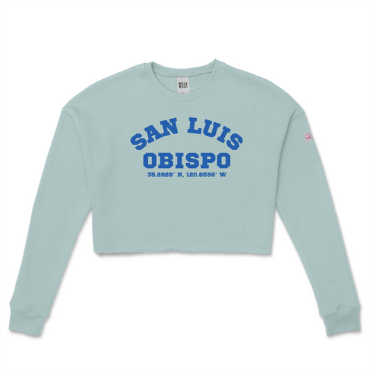 WRU SLO Crop Crew Fleece