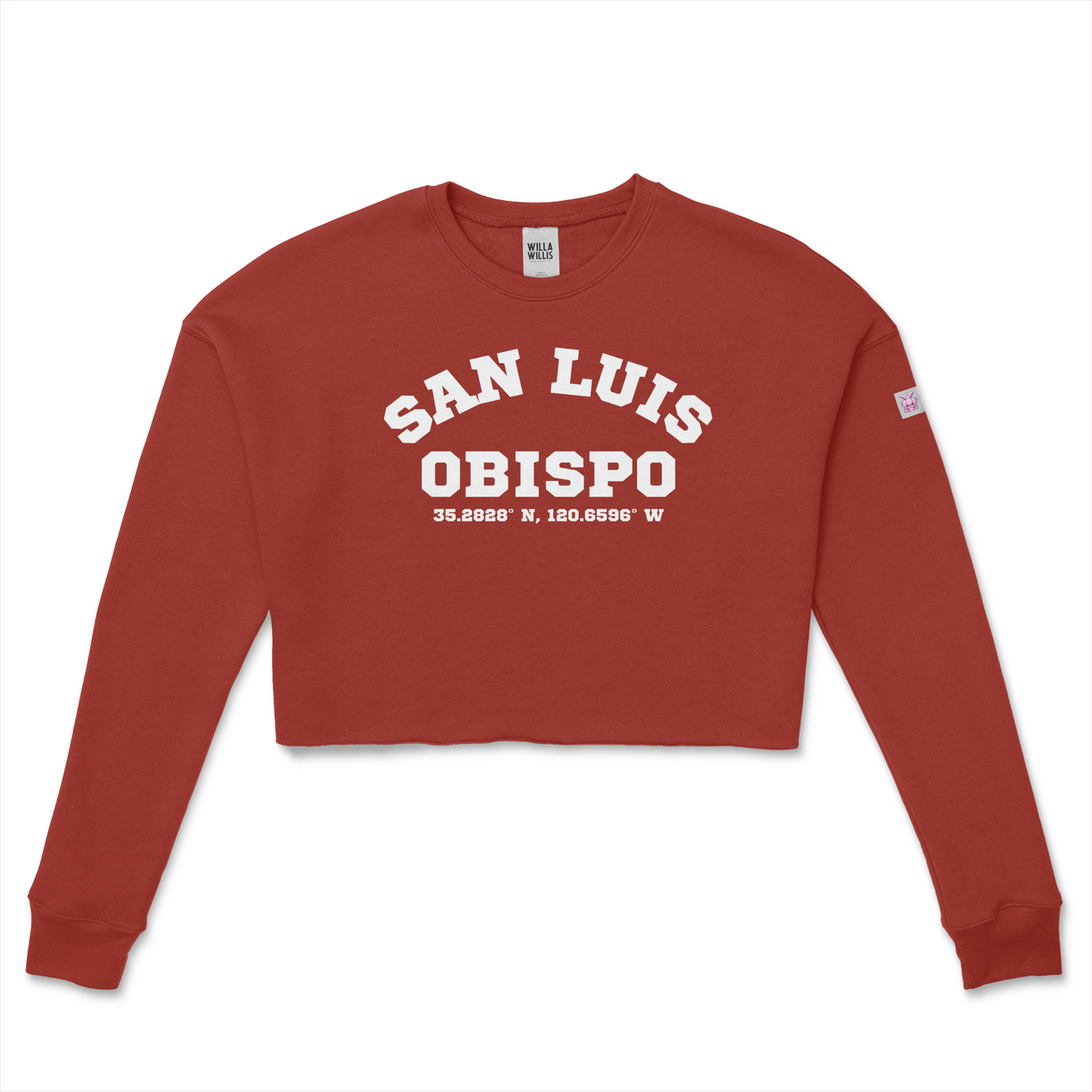 WRU SLO Crop Crew Fleece
