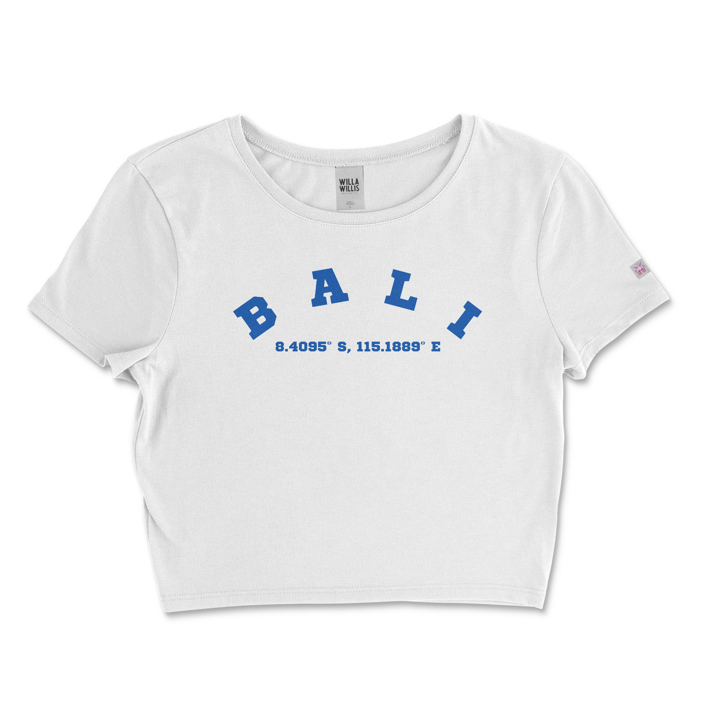 WRU BALI crop tee