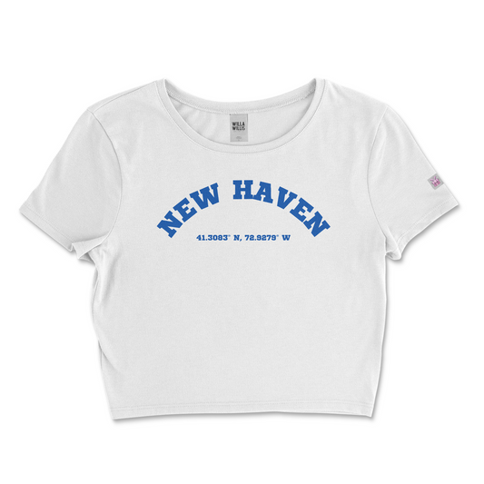 WRU NEW HAVEN crop tee
