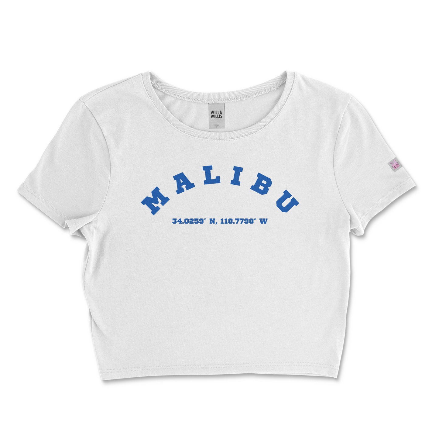 WRU MALIBU crop tee