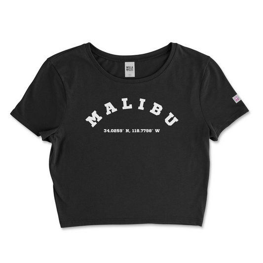 WRU MALIBU crop tee